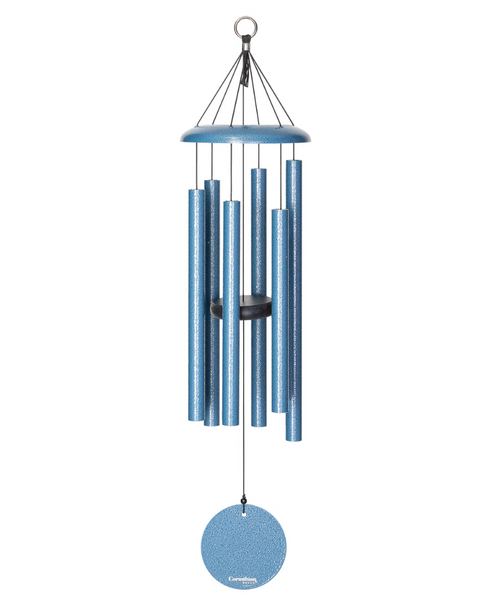 Sky Blue Wind Chimes by Corinthian Bells