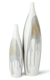 Diaphanous Bottle Vases - Set of 2