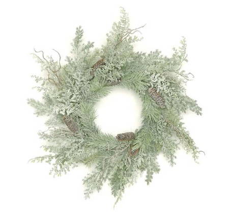 Soft Cypress Wreath - 32"