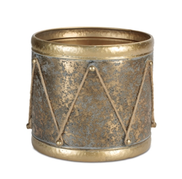 Gold Metal Drum Containers