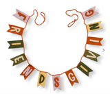 Friendsgiving Wool Felt Garland