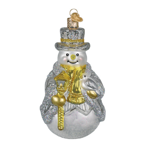 Sterling Snowman by Old World Christmas