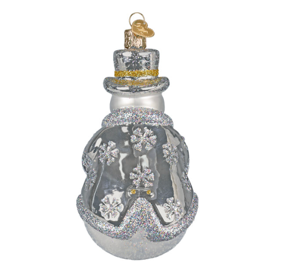 Sterling Snowman by Old World Christmas
