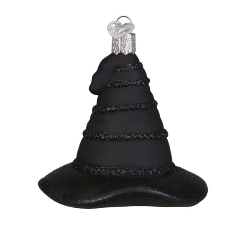 The Green Witch's Hat by Old World Christmas
