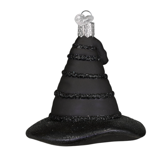 The Green Witch's Hat by Old World Christmas