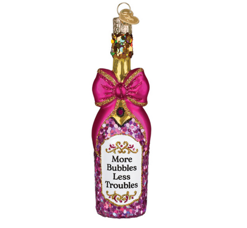 Bottle with Bow by Old World Christmas