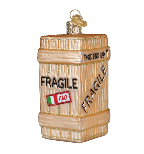 Fragile Crate by Old World Christmas