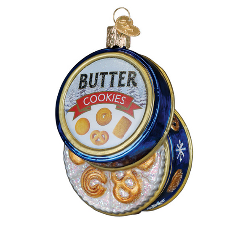 Butter Cookies Tin by Old World Christmas