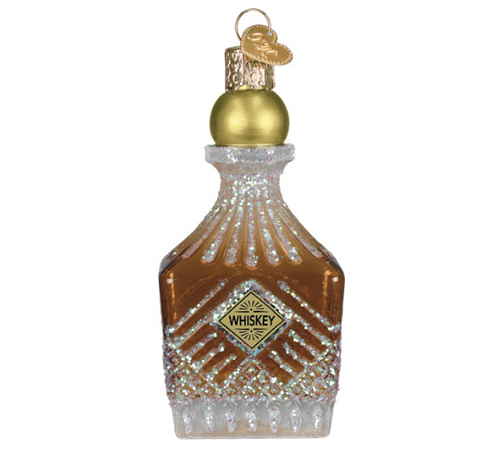 Whiskey Bottle Decanter by Old World Christmas