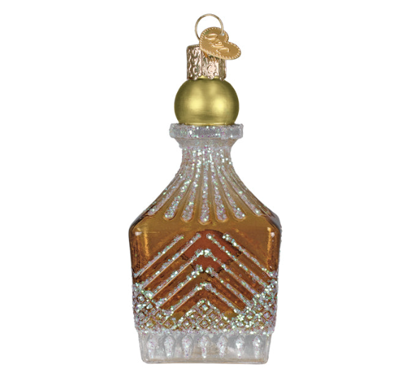 Whiskey Bottle Decanter by Old World Christmas