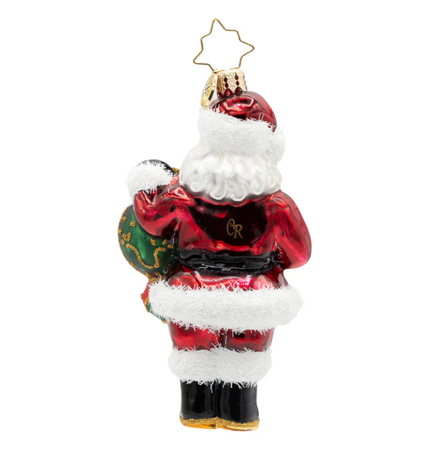 The Merry Bauble Santa by Christopher Radko