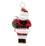 The Merry Bauble Santa by Christopher Radko