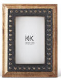 Black Rivet Wooden Frames