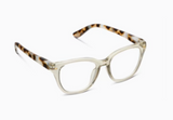 Lenora Fog/Chai Tortoise Reading Glasses by Peepers