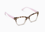 Zoey Chai Tortoise/Pink Reading Glasses by Peepers