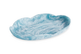 Aqua Amelia Large Oval Platter by Beatriz Ball
