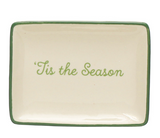 Holiday Script Mini Dishes