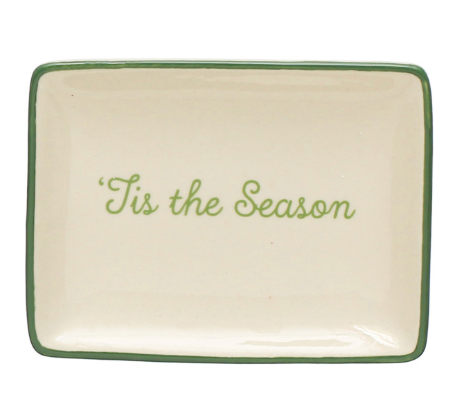 Holiday Script Mini Dishes