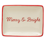 Holiday Script Mini Dishes