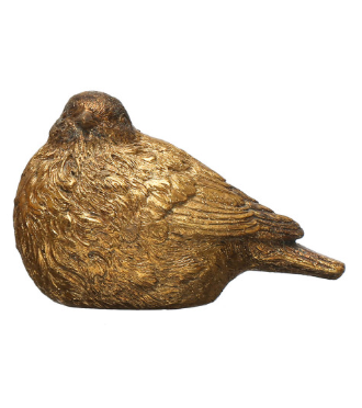 Gold Round Resin Birds