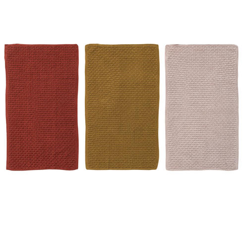 Autumn Cotton Knit Tea Towels