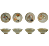 Autumn Stoneware Mini Bowls