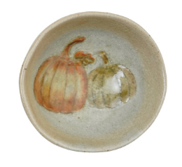 Autumn Stoneware Mini Bowls