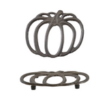 Pumpkin Cast Iron Trivet