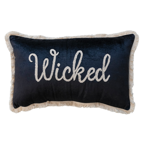 Wicked Velvet Lumbar Pillow