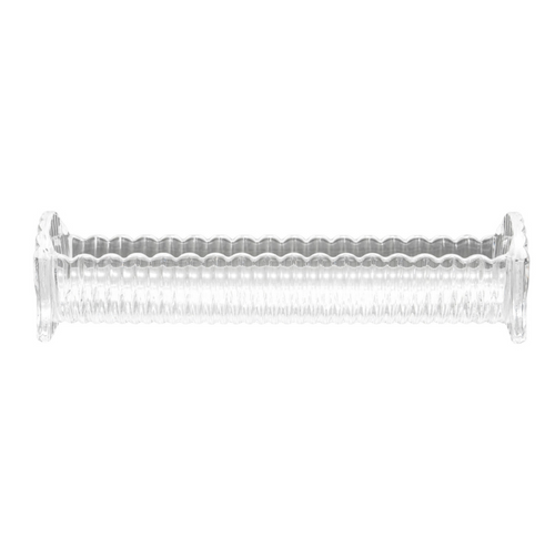 Fluted Glass Cracker Tray