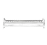Fluted Glass Cracker Tray