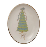 Christmas Tree Mini Oval Dishes