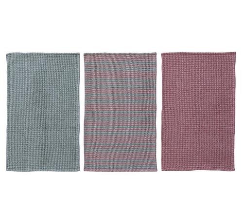 Christmas Waffle Weave Tea Towels
