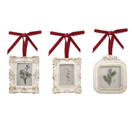 Rubberwood Scalloped Photo Frame