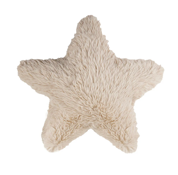 Faux Fur Star Pillow