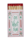 Holiday Script Matchboxes