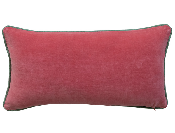Santa's Reindeer Lumbar Pillow