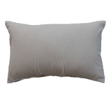 Embroidered Mistletoe Lumbar Pillow