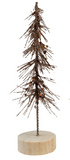 Glittered Twig Trees