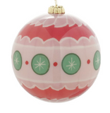 Christmas Decoupage Ball Ornaments