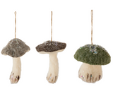Felt Mushroom Ornaments