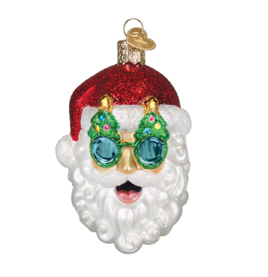 Christmas Tree Shades Santa by Old World Christmas