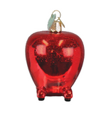 Lowly Worm's Apple Car by Old World Christmas