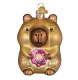 Capybara Eating Donut by Old World Christmas
