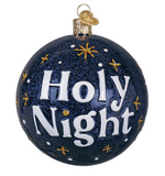 Silent Night Round by Old World Christmas