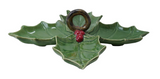 Holly Leaf Ceramic Dish