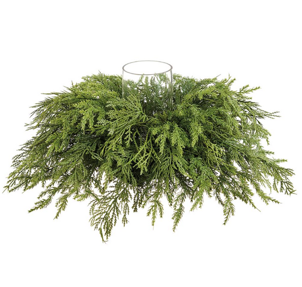 Deluxe Mixed Cedar Centerpiece