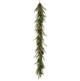 Mixed Pine & Pinecone Garland - 6'