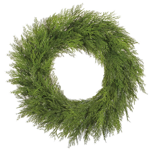 Ultra Deluxe Mixed Cedar Wreath - 35"