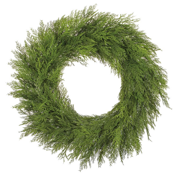 Ultra Deluxe Mixed Cedar Wreath - 35"